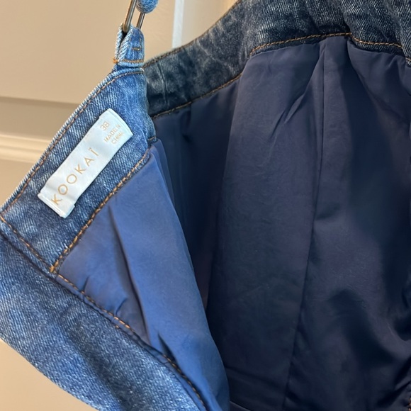 Kookai Australia Button Denim Dress - Picture 3 of 4